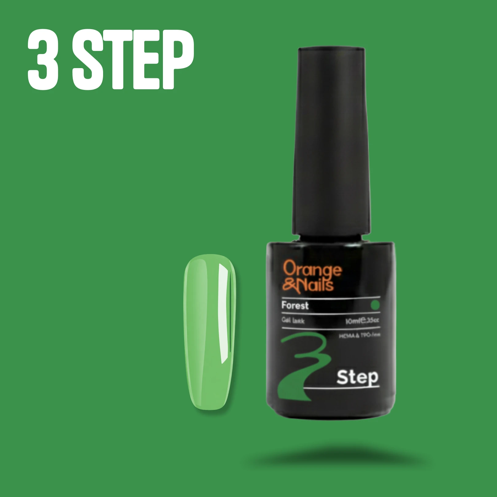 3 Step HEMA & TPO-mentes gél lakk - Forest